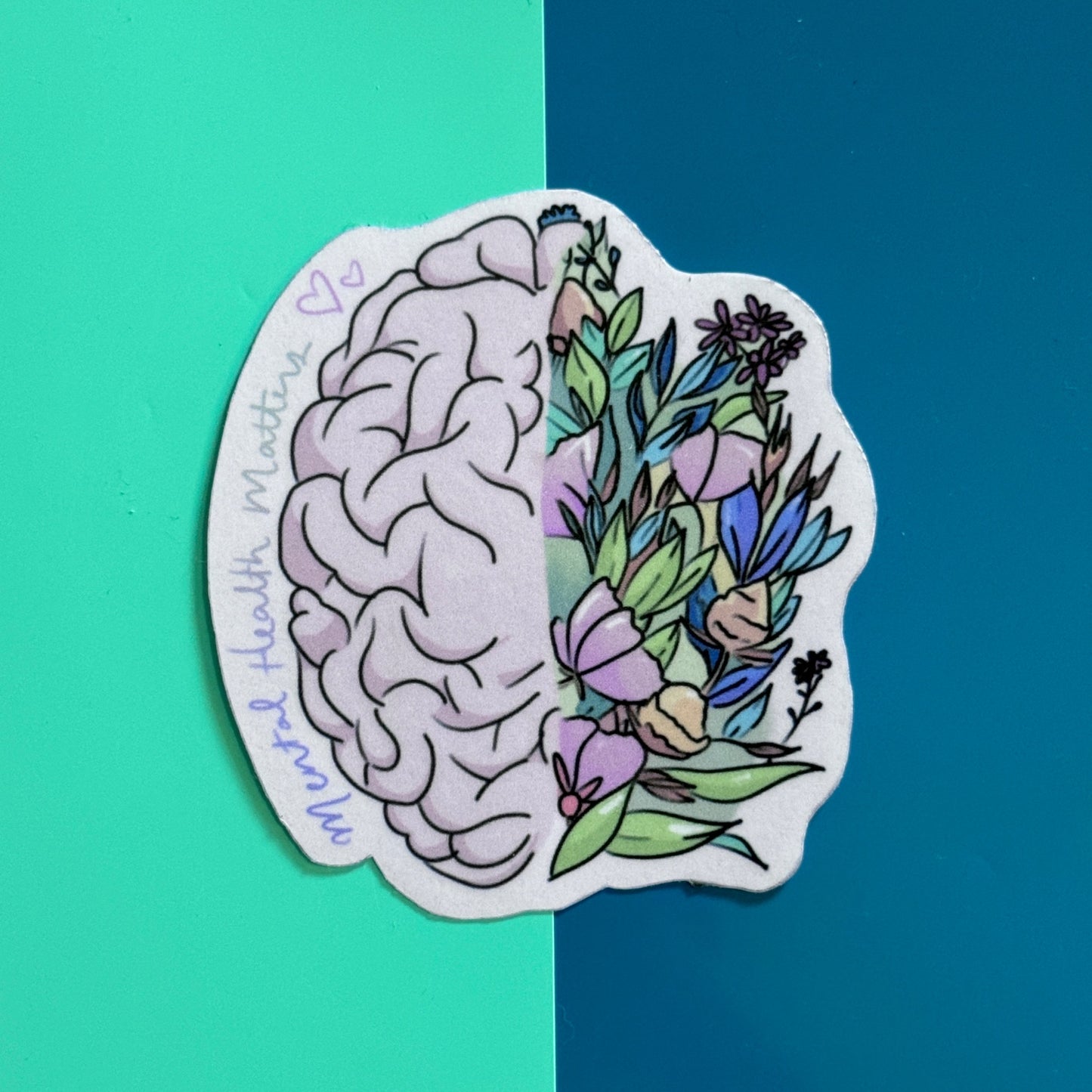 016110 Brain Sticker - 1
