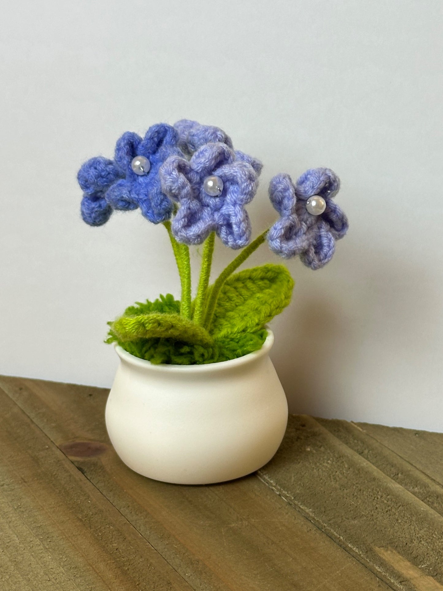 109201-Potted Crochet Flower - 1