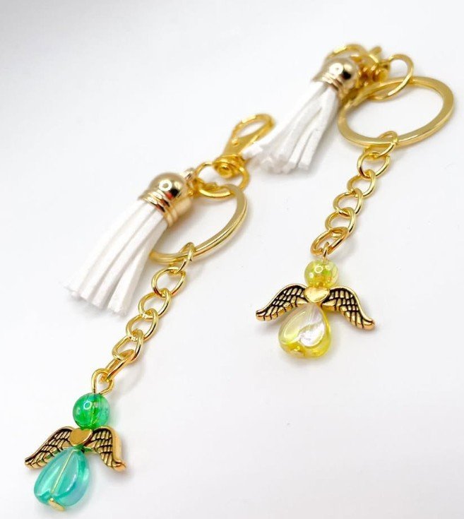 033006 Guardian Angel Charm Gold - 1