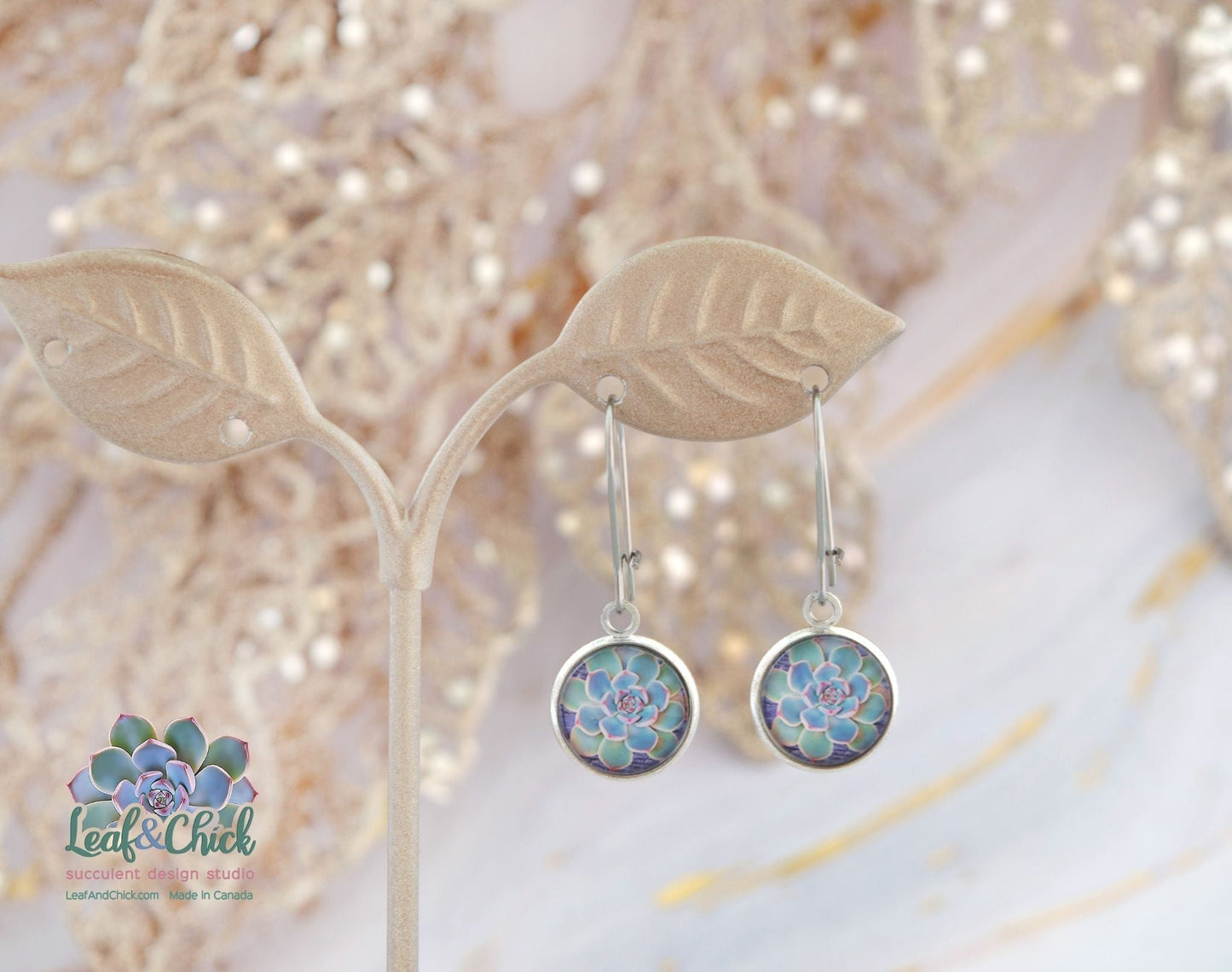 022-001 - Kidney Hoop Earrings - 5