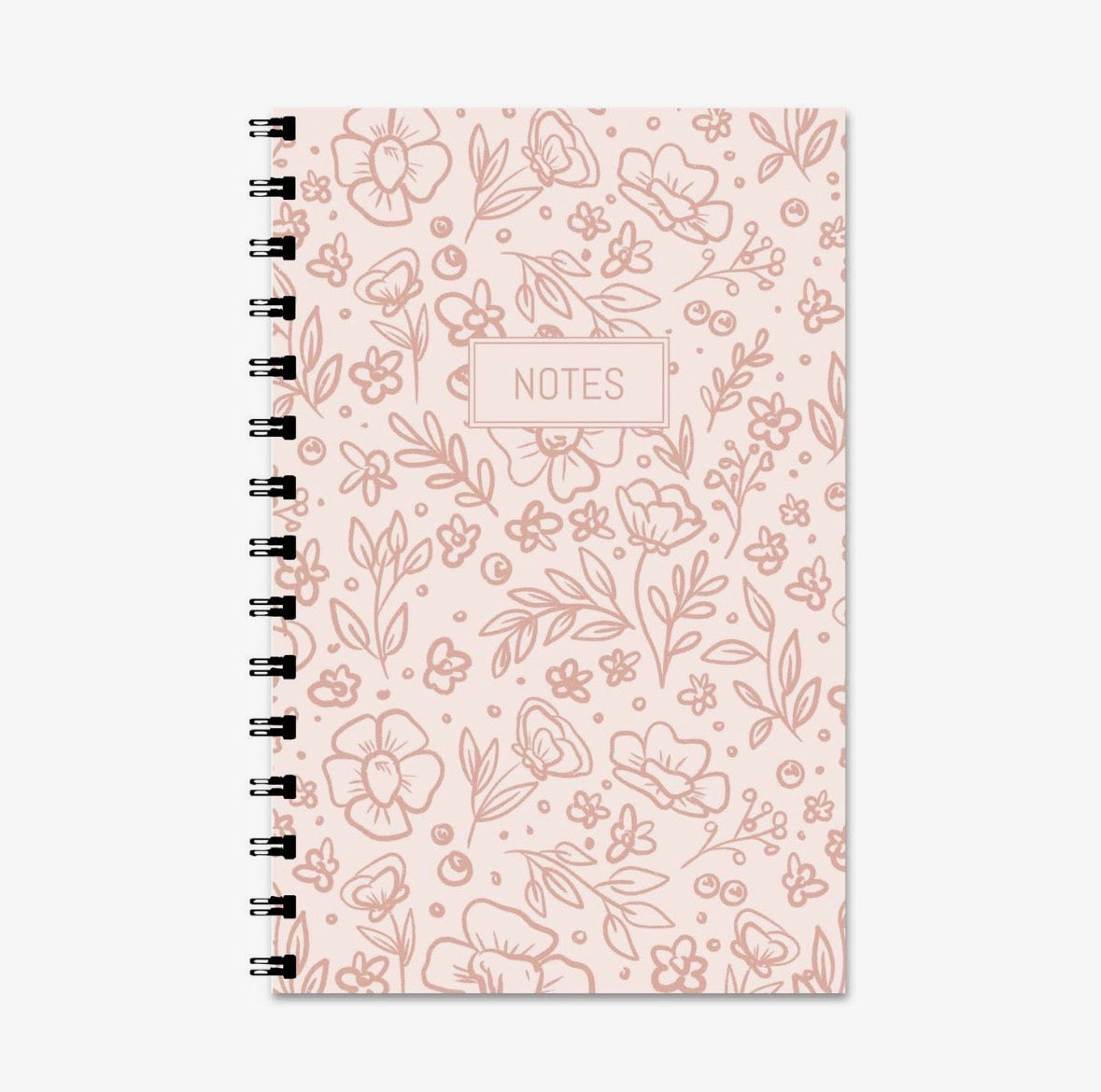 024006 Pink Floral Notebook