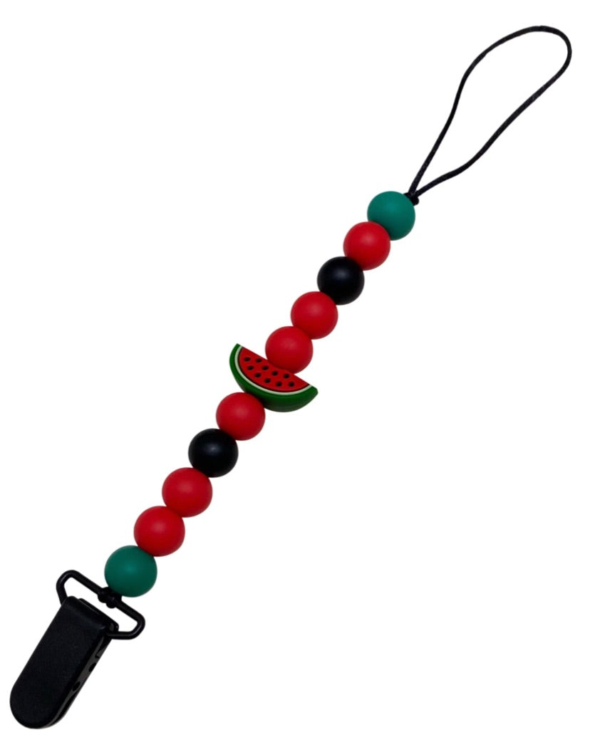 051032 Watermelon pacifier clip - 1