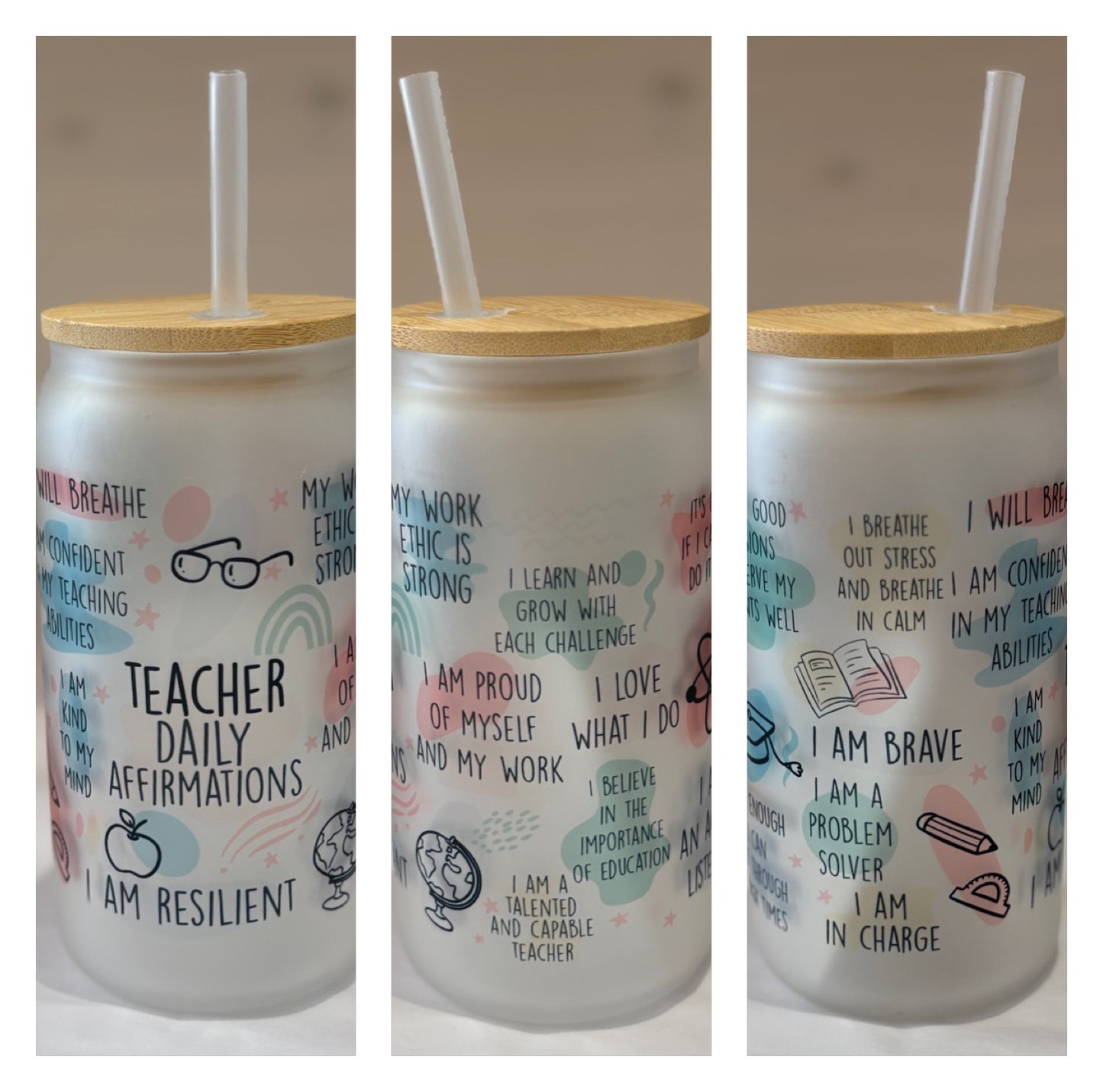 071004 - 16oz Glass Tumbler