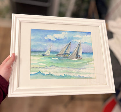 096007 Original Art - framed
