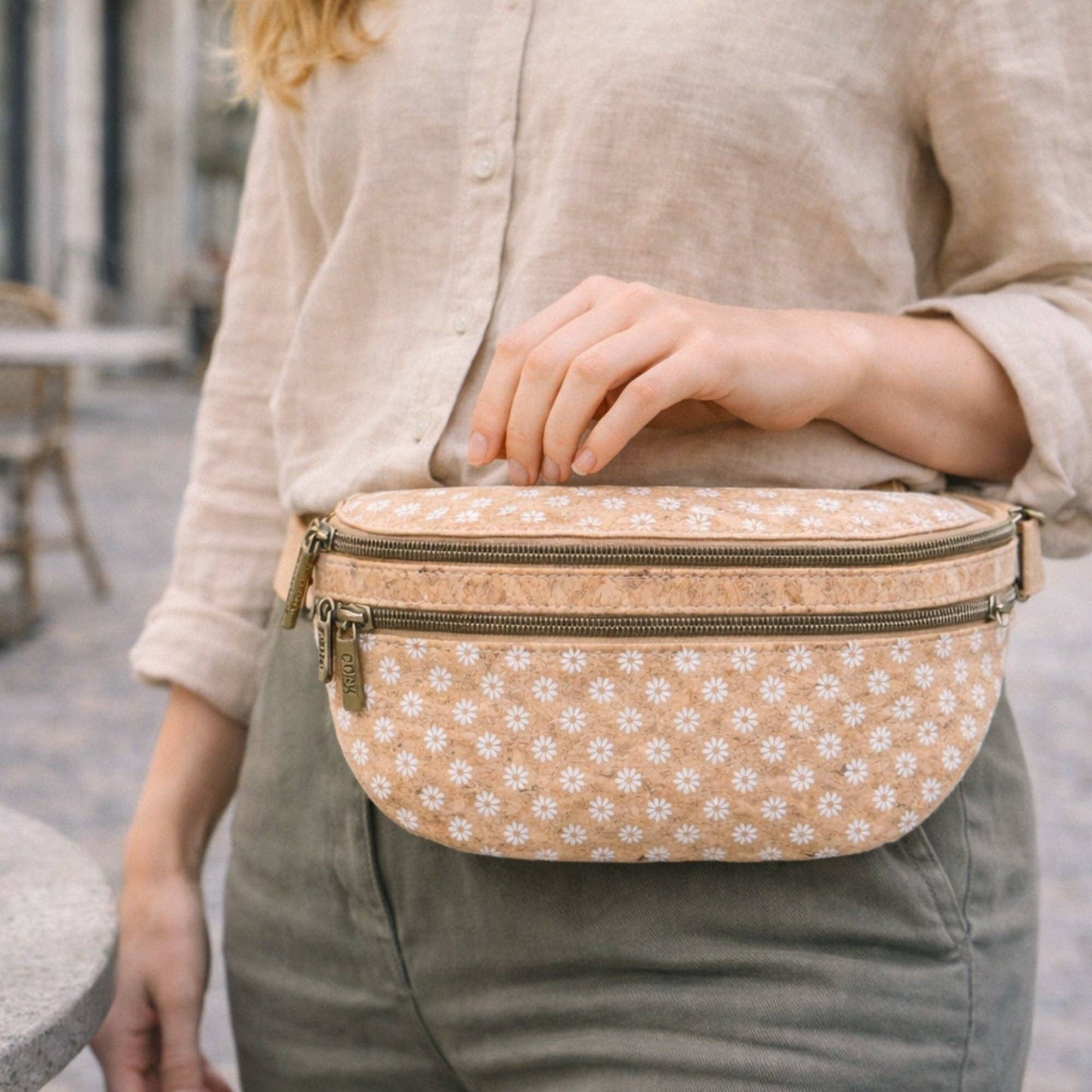 024084 Cork Fanny Pack