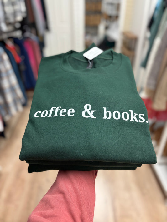 006013 - Coffee and Book Sweater