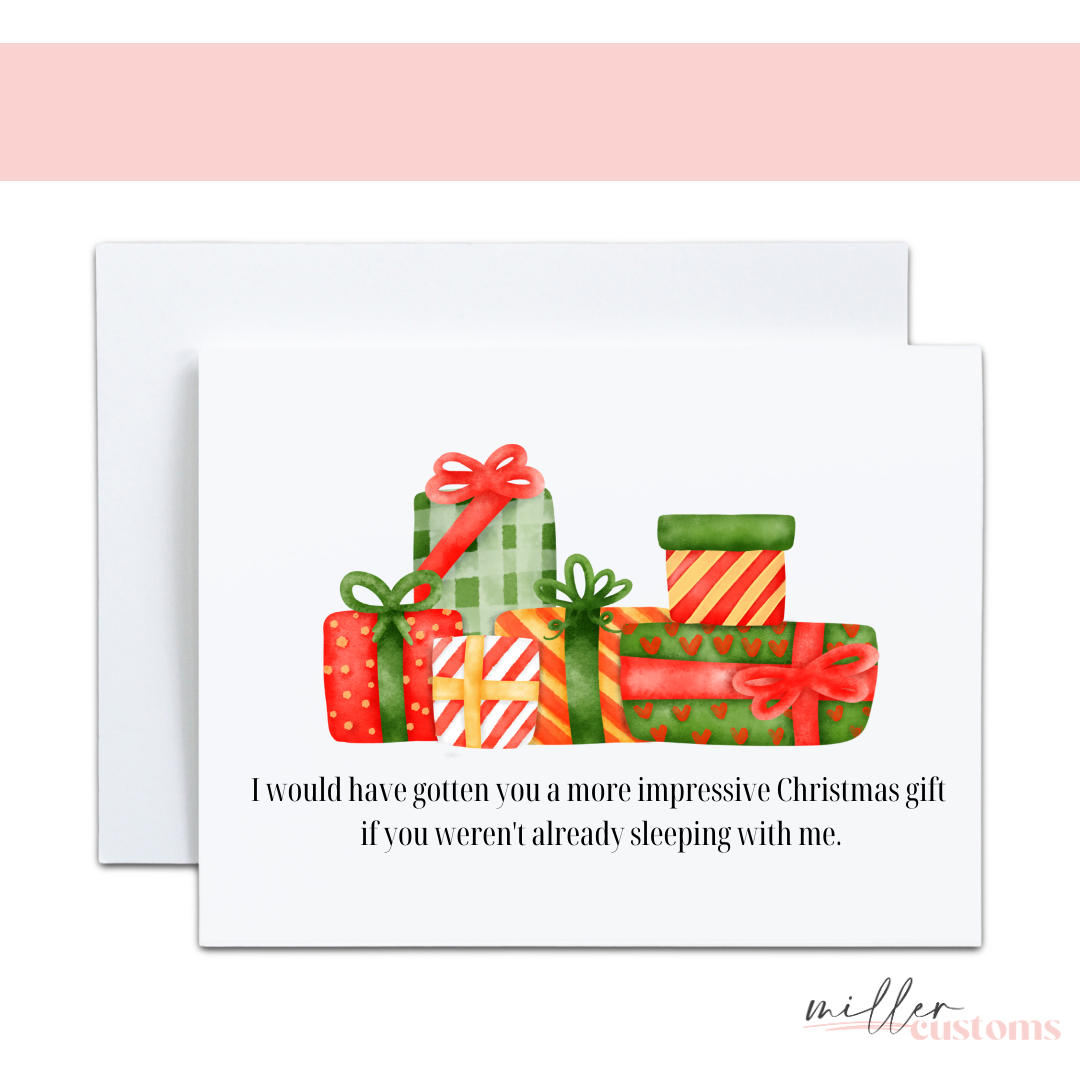 060-042 - Greeting Card: Sleeping With Me - 1