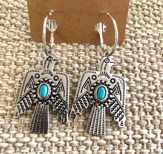 015049  Thunderbird Earrings Style2 - 1