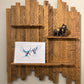 080400 3 Shelf Wall Decor - 2