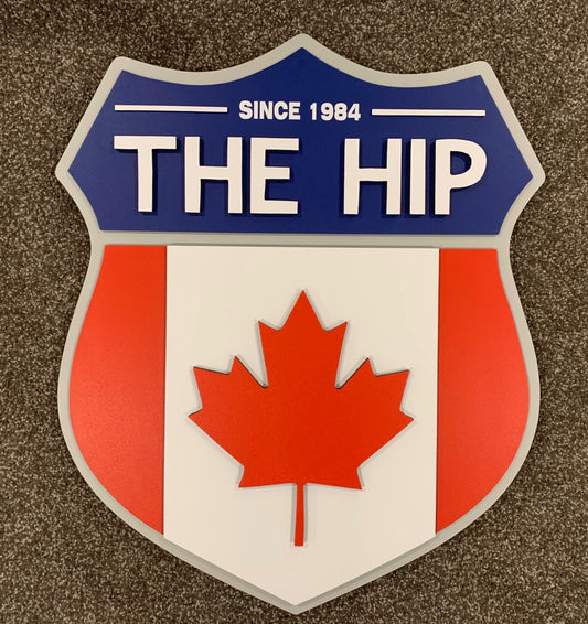 The Hip wood sign - 1