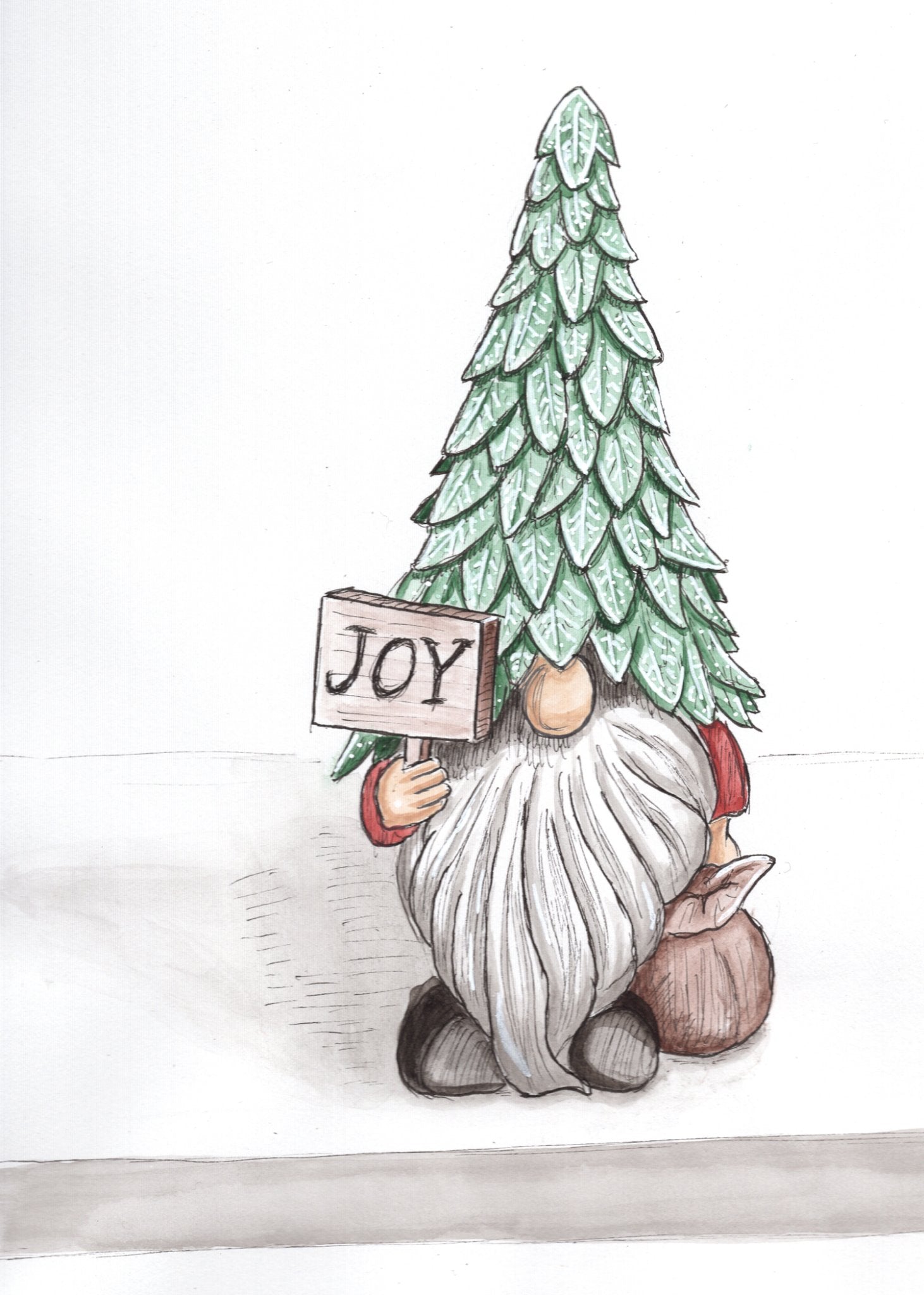 067121  "I'll be Gnome for the Holidays" - 1