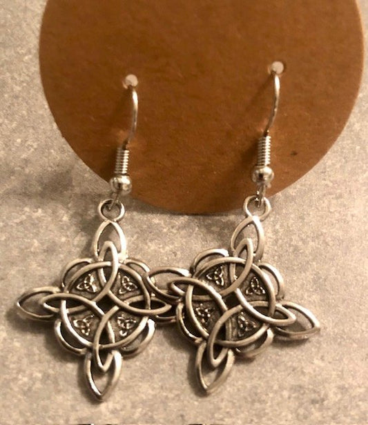 015003 Celtic Witches Knot Earrings - 1