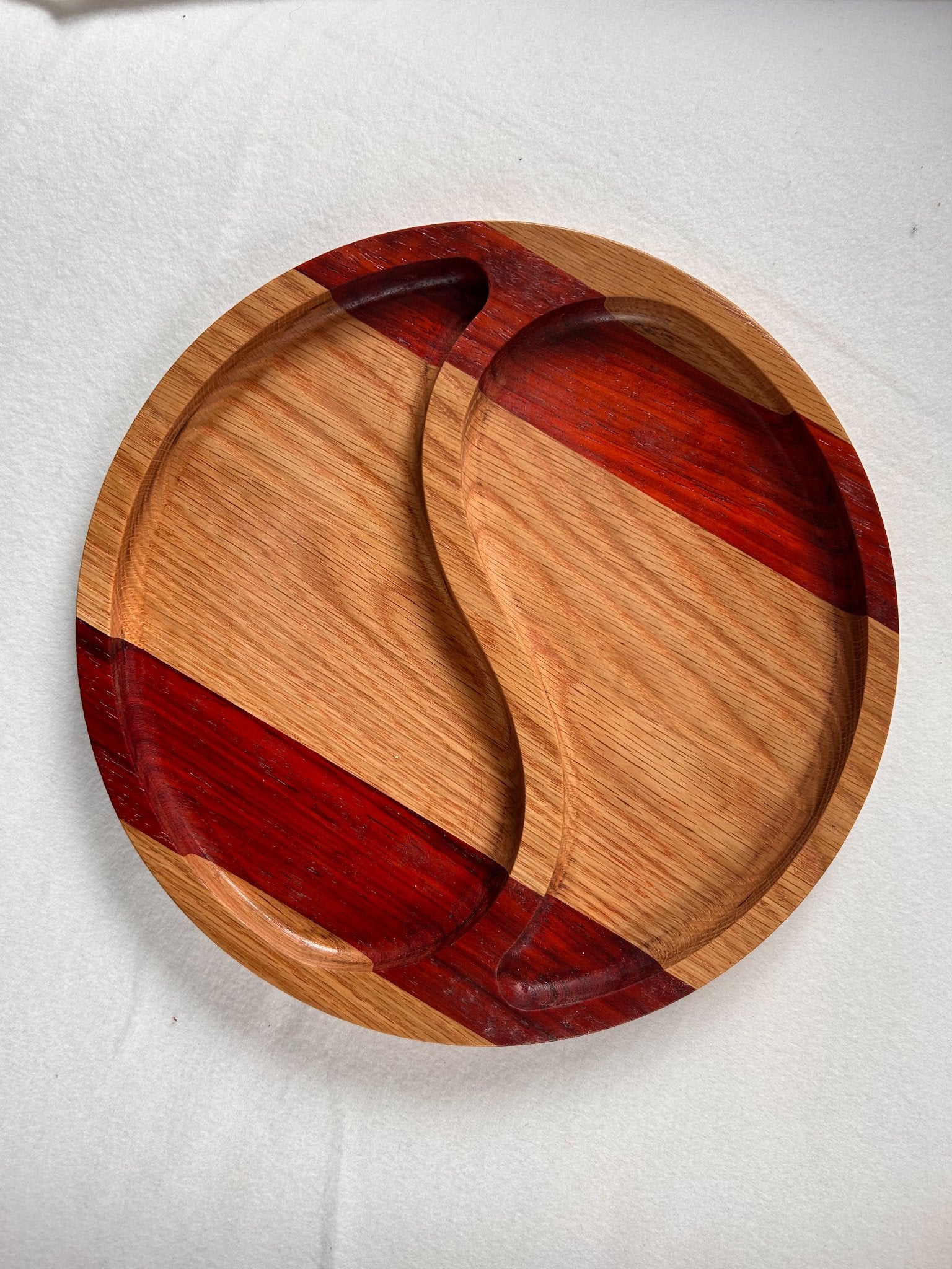 080305 YinYang Tray 9 inch - 1