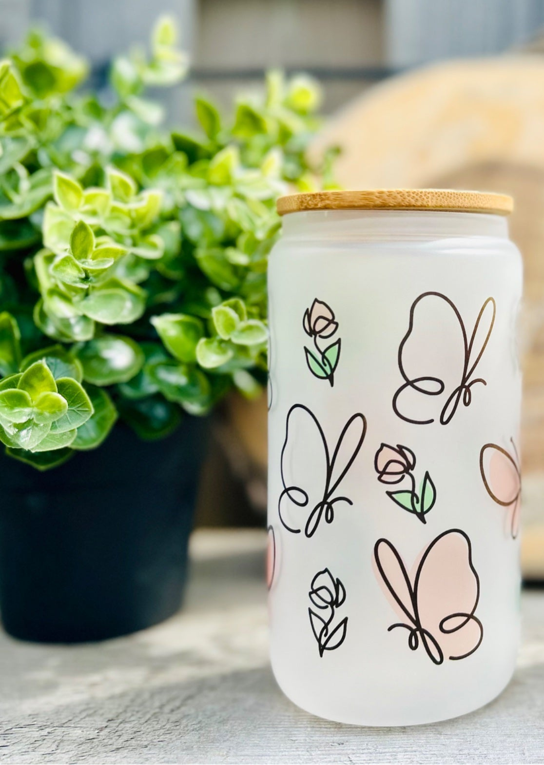 071004 - 16oz Glass Tumbler