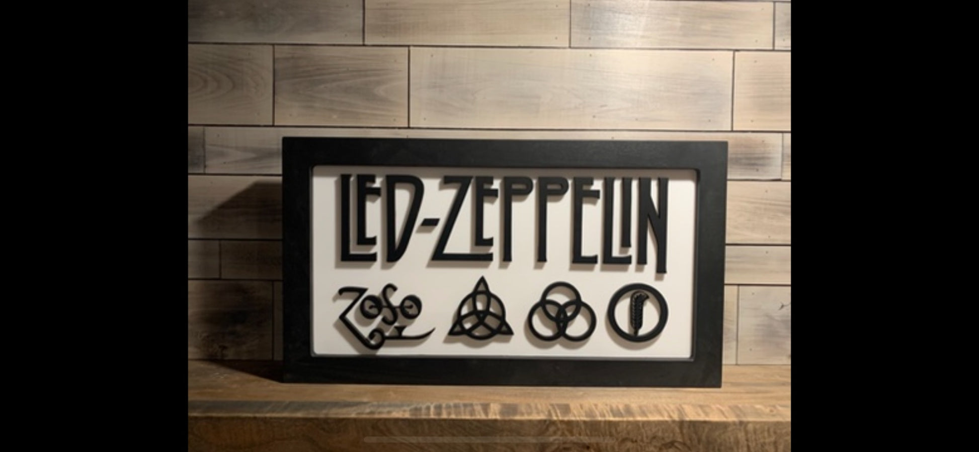 094-013 Led zeppelin light box sign - 1