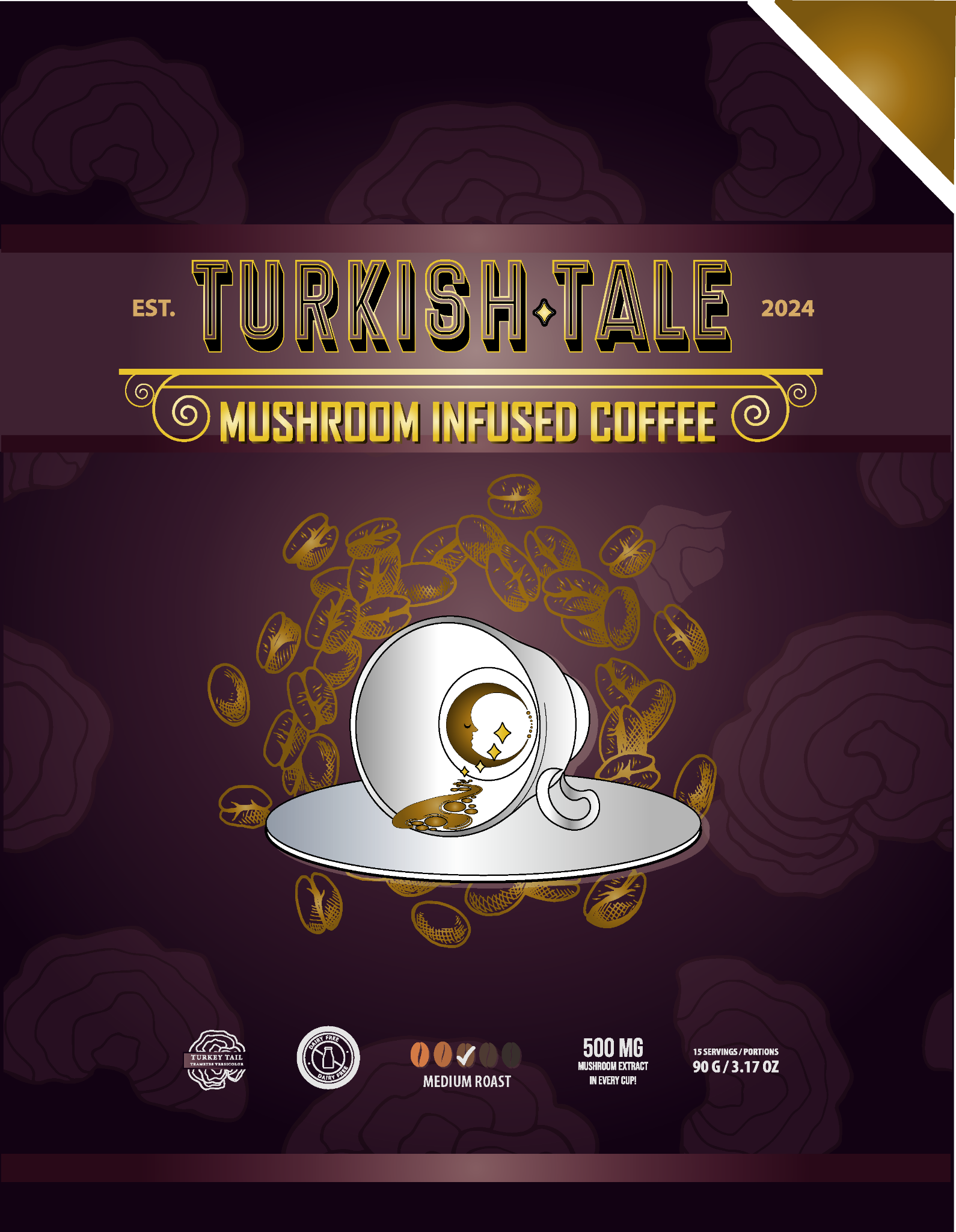 Mushroom Infused Coffee - 1