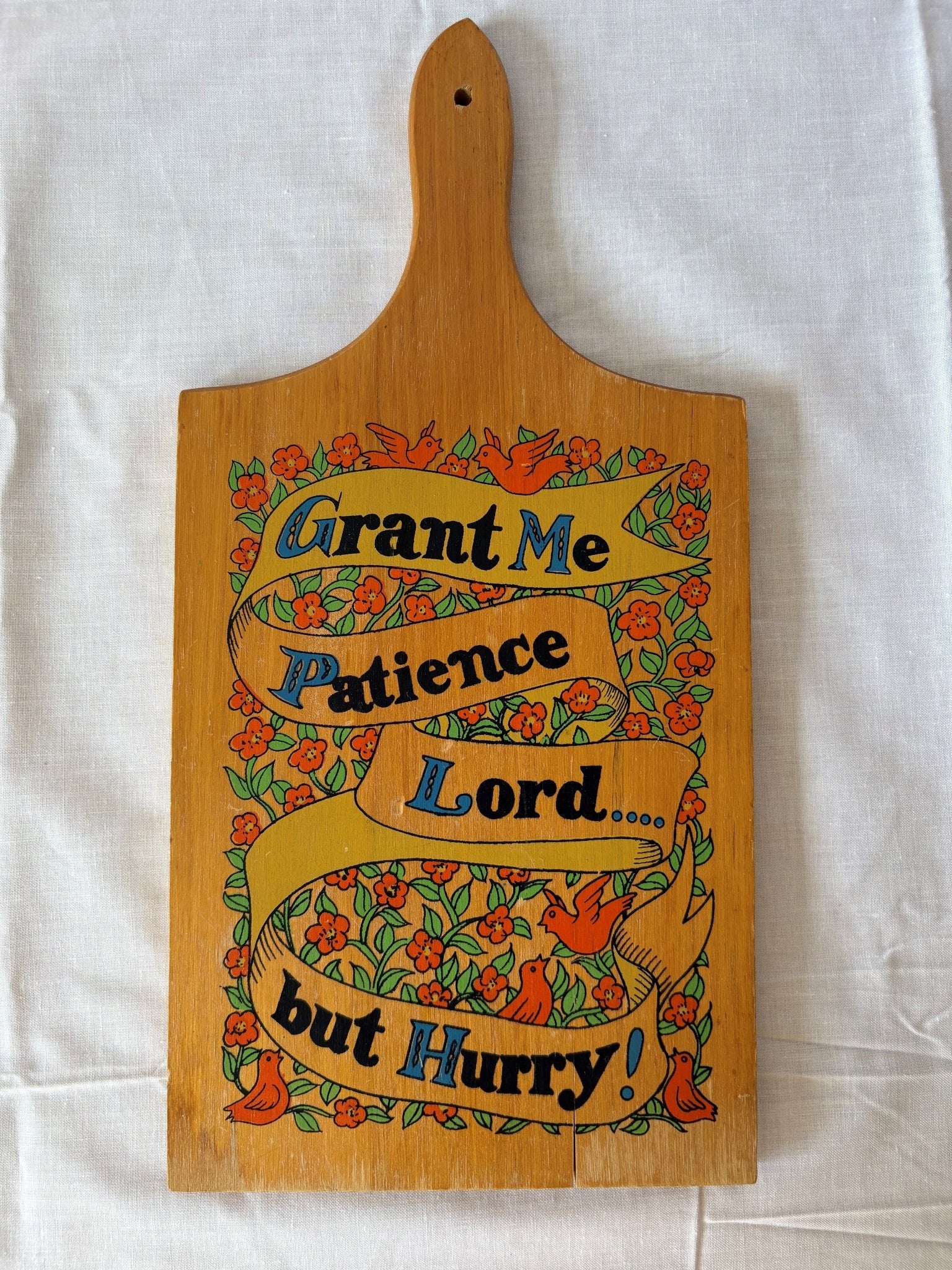 048027 - "Grant Me Patience" Cutting Board - 3