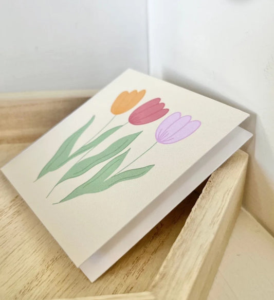 055006 Tulip Mini Card - 1