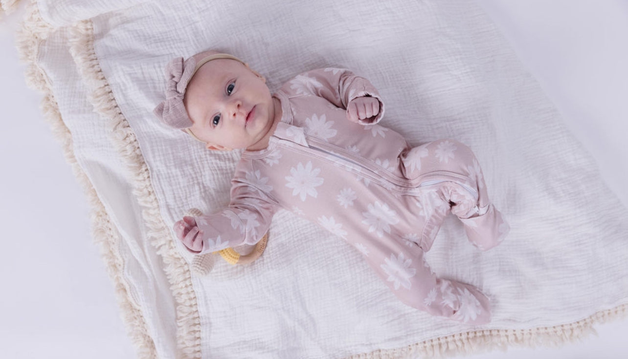 Pink Camo Bamboo Sleeper