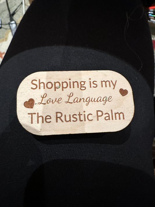 057-062 Shopping Love Language Magnet - 1