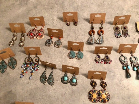 015029  Assorted Boho Earrings
