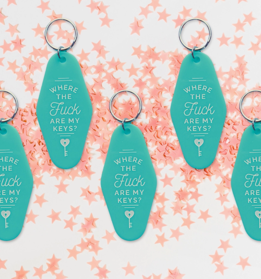 024056 Where are my keys - Motel keychain