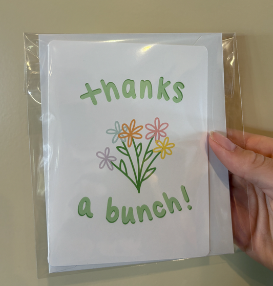 055021 Thanks a Bunch Full Sized Card