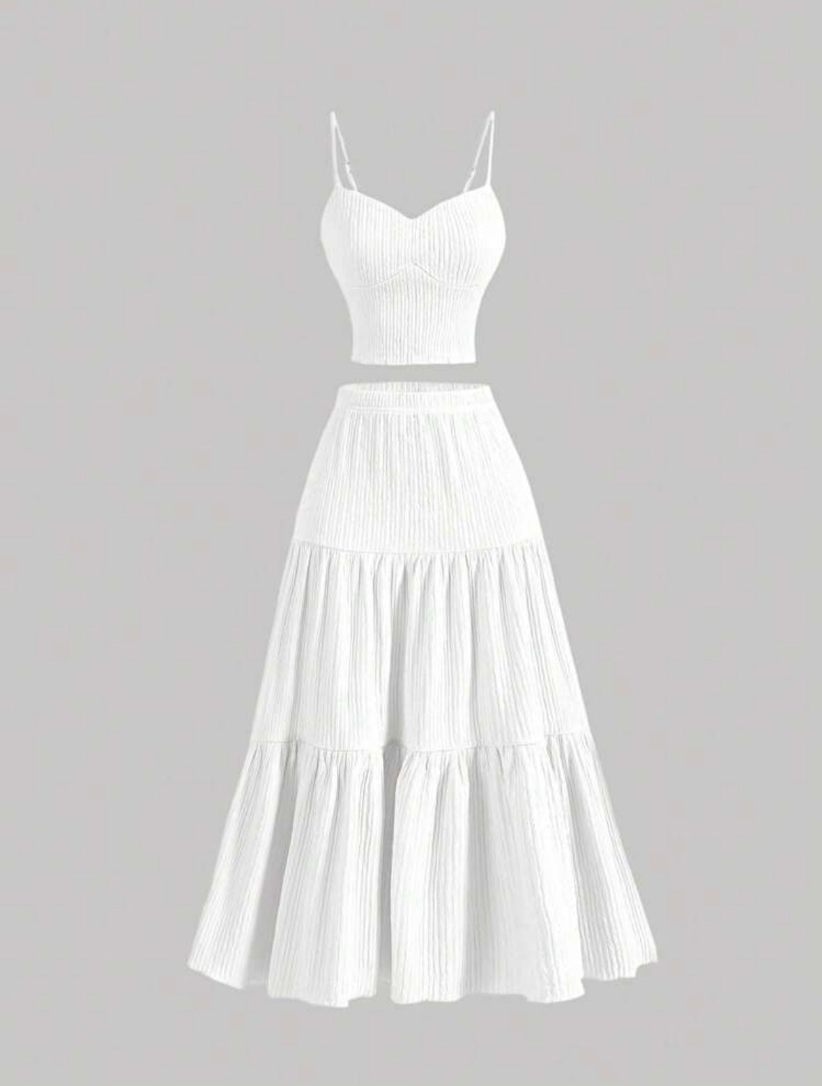 024073 Top & Skirt set