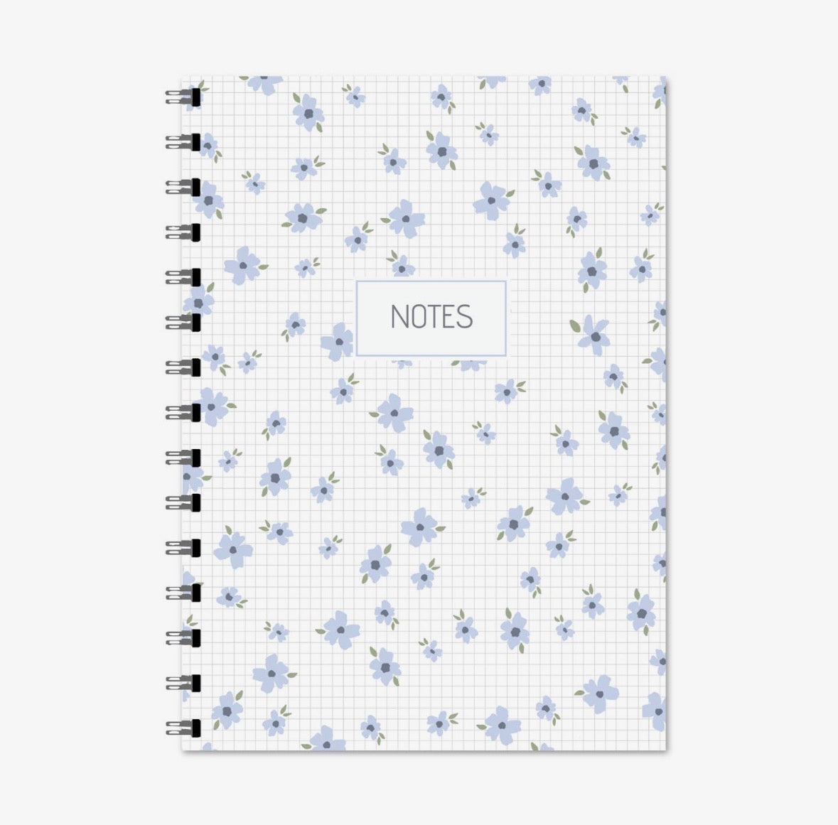 024007 Purple Floral Notebook