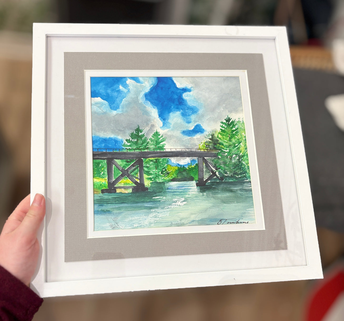 096007 Original Art - framed