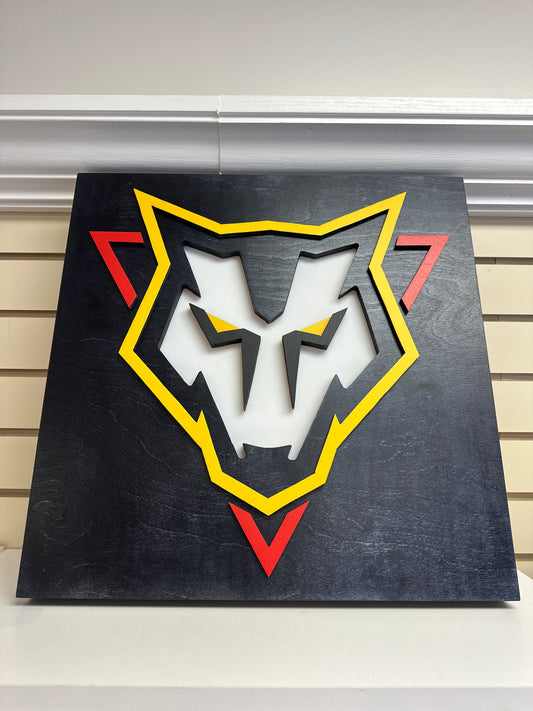 094-007 Paris Wolfpack Light Up Sign