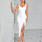 024075 V neck dress