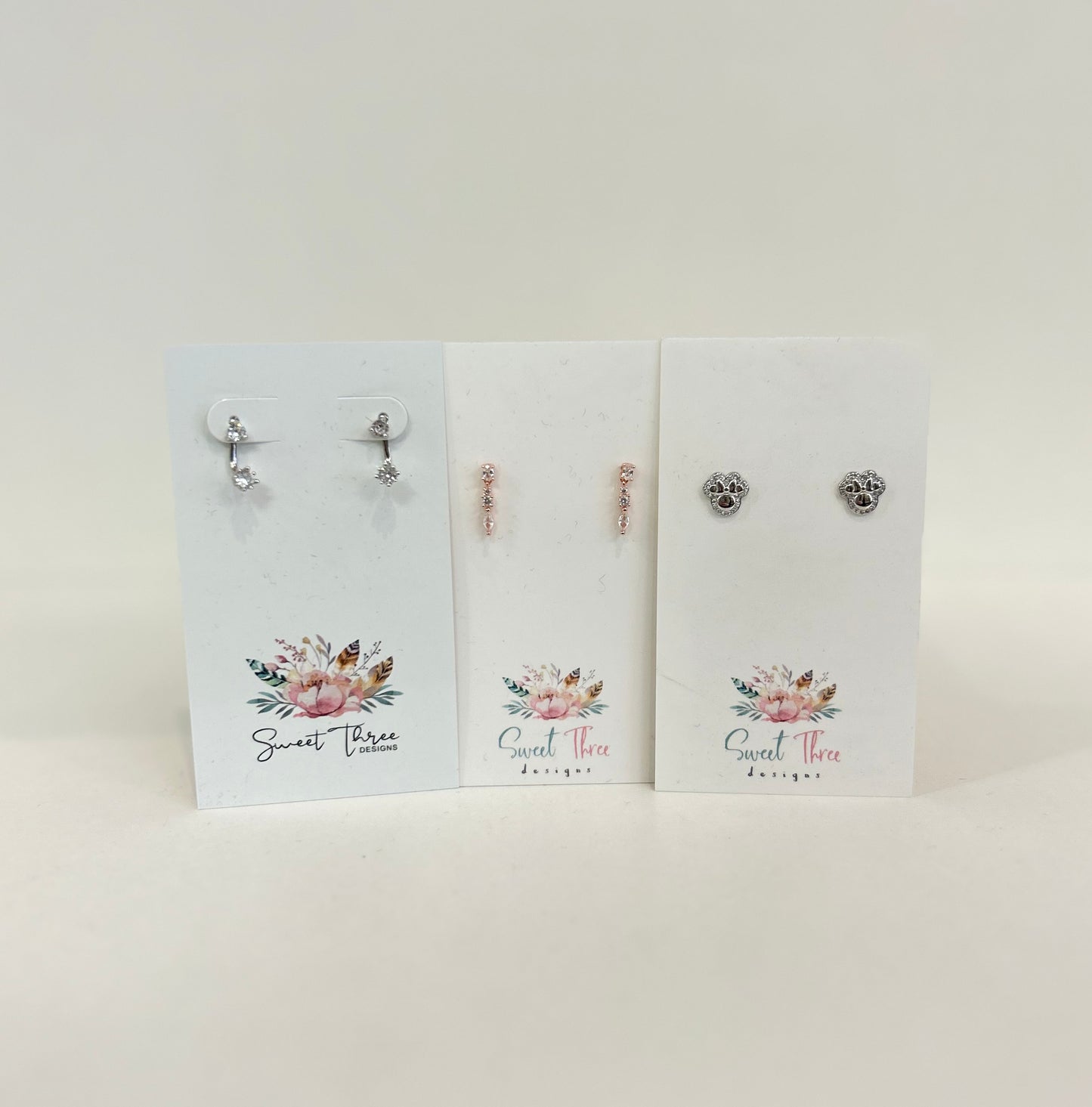 014-031 Sterling Silver Studs