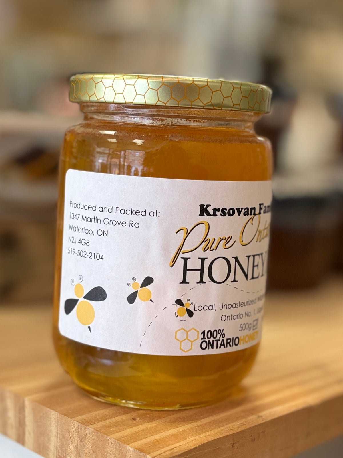 015209 Krosvan Family Honey 500g