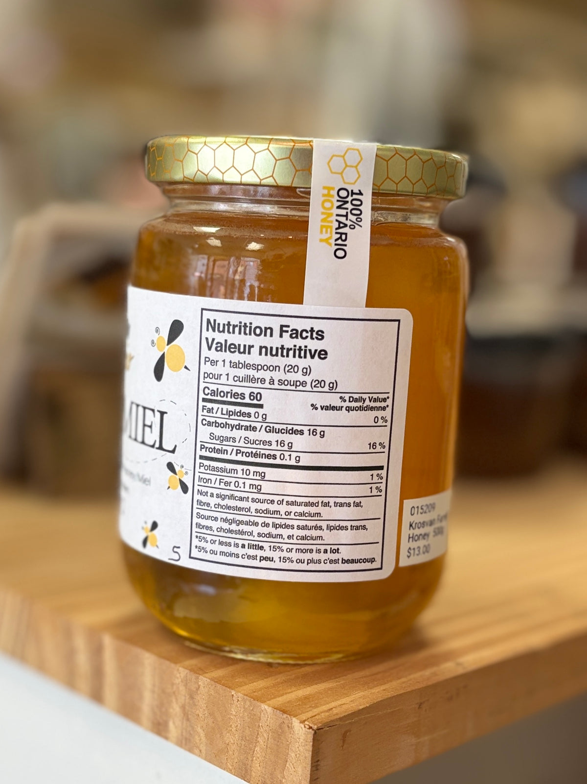 015209 Krosvan Family Honey 500g