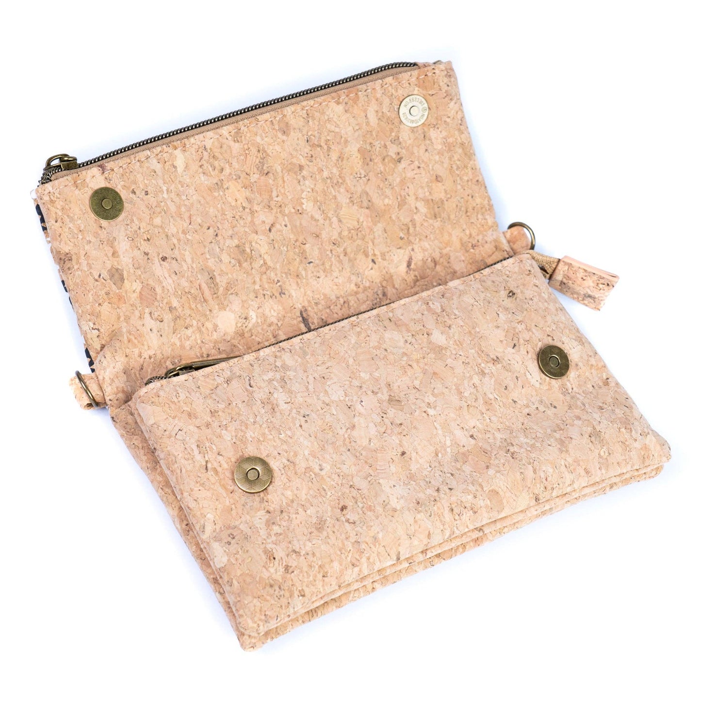 024094 Cork Crossbody Clutch bag