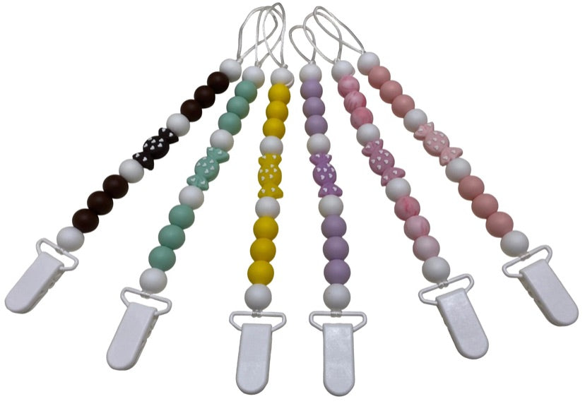 051-024 Candy pacifier clip - 1
