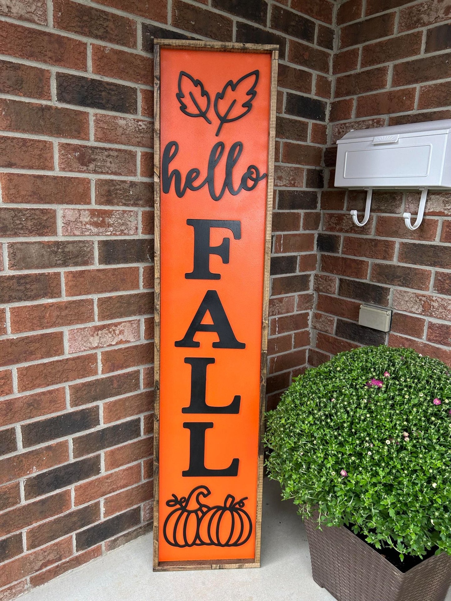 034-042 - 5ft Bordered Fall Porch Sign - 2
