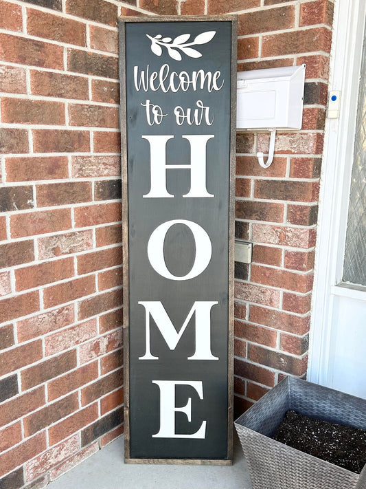 034-001 - 5ft Bordered Porch Sign - 3D - 1