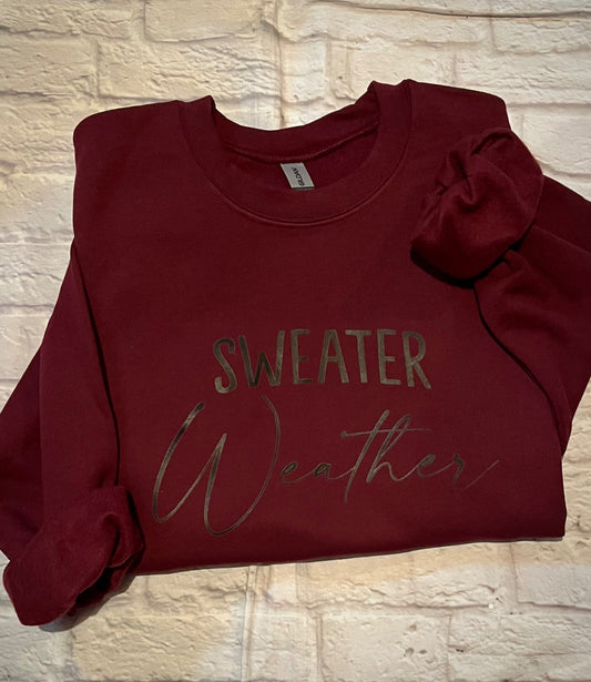 071-025- Sweater Weather Crewneck - 1