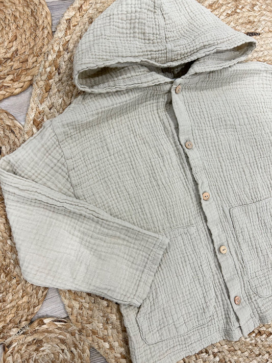 104006 - Zara Hooded Shirt - 4-5Y - 1