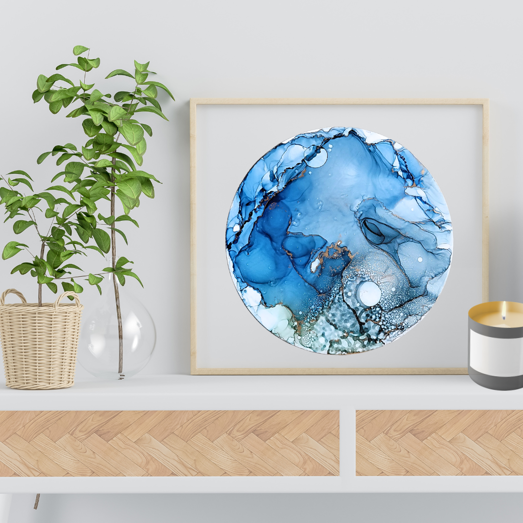 084-014 Blue Moon - Original Artwork - 1