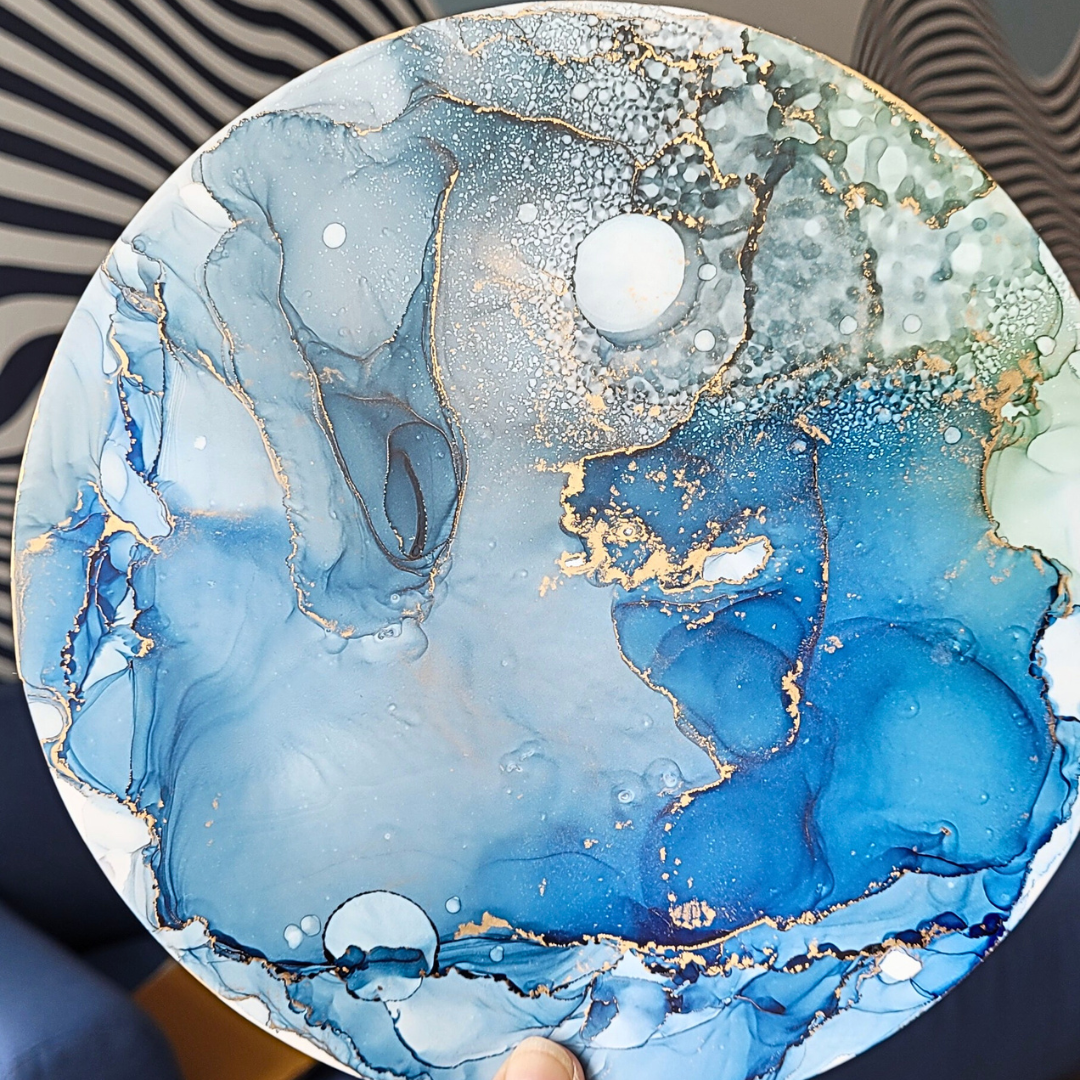 084-014 Blue Moon - Original Artwork - 2