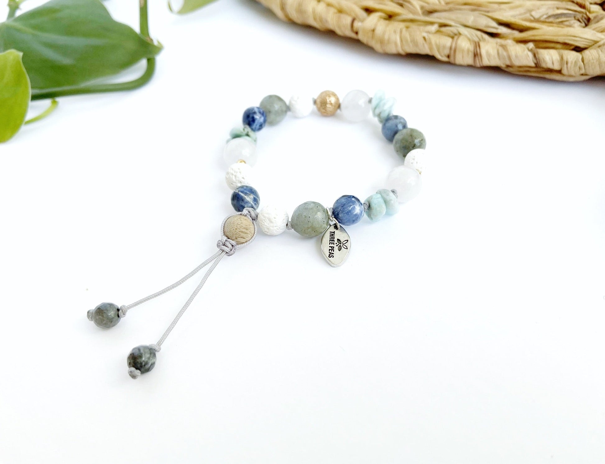 017-020 Adjustable Diffuser Bracelet - dark blue - 3
