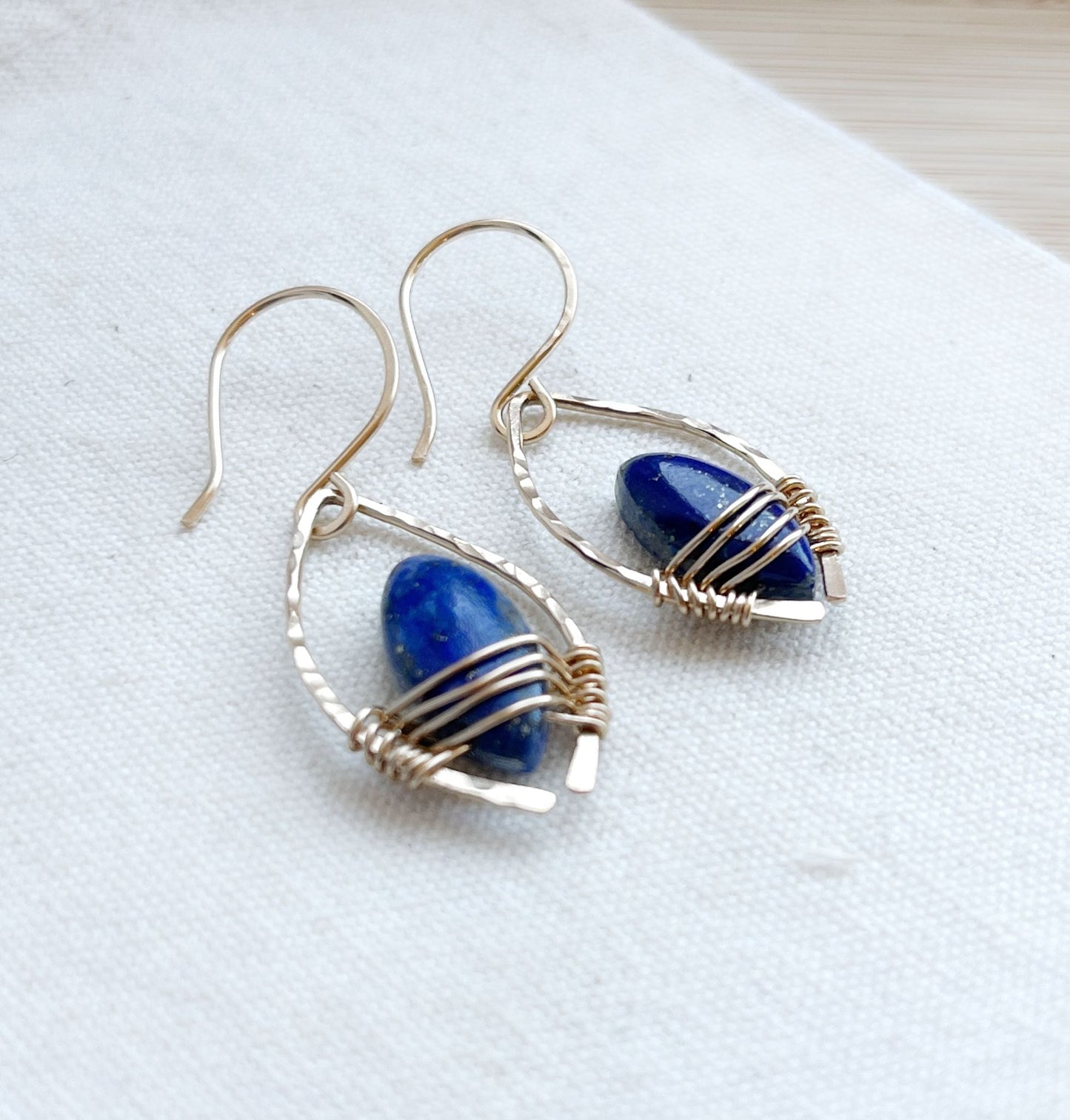 024-012 Lapis Lazuli Earrings - 2