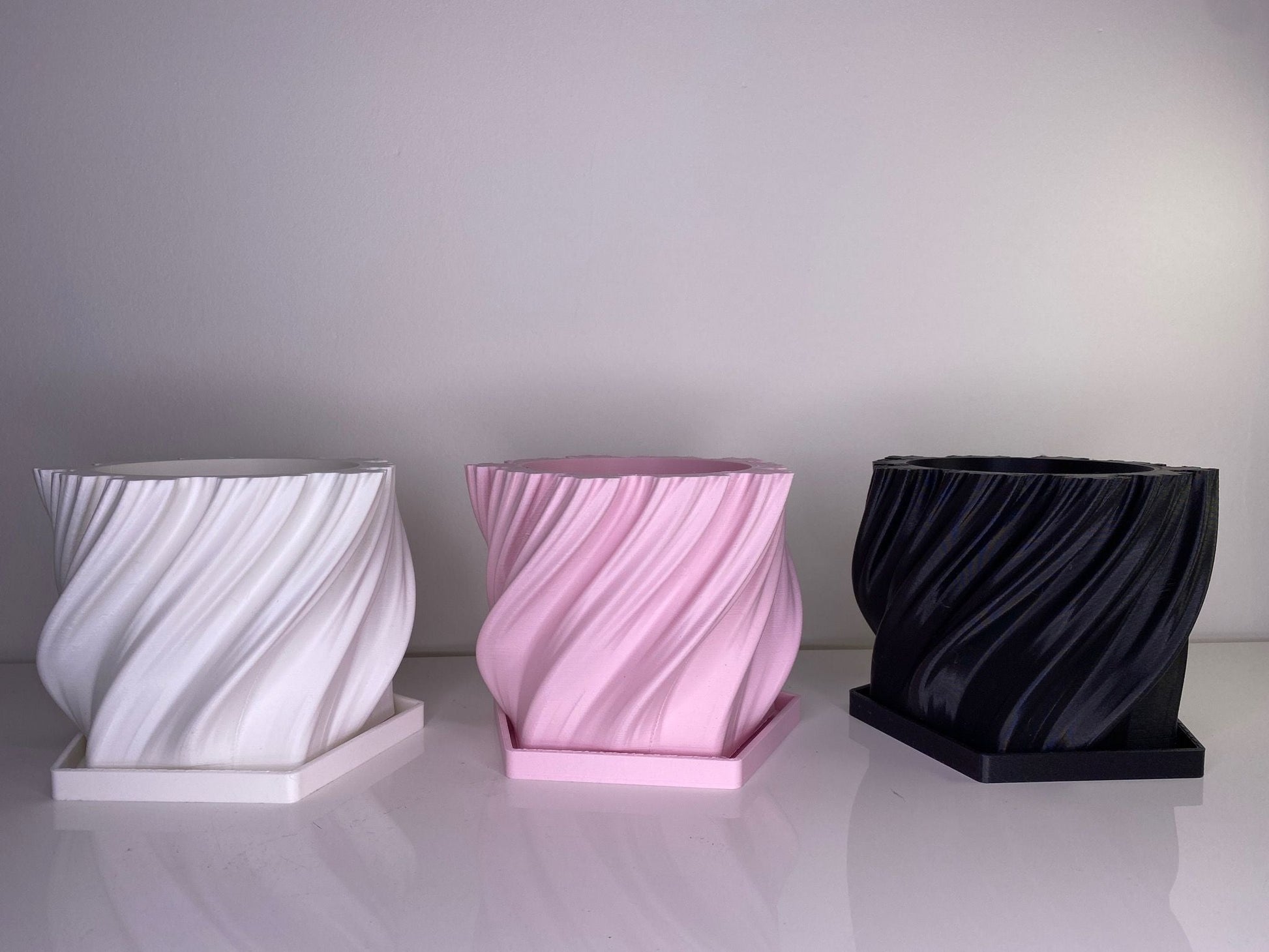 070-001 - The Bali | Planter Pot with Drainage Tray (PLANT INCLUDED WITH SMALL SIZE) - 5