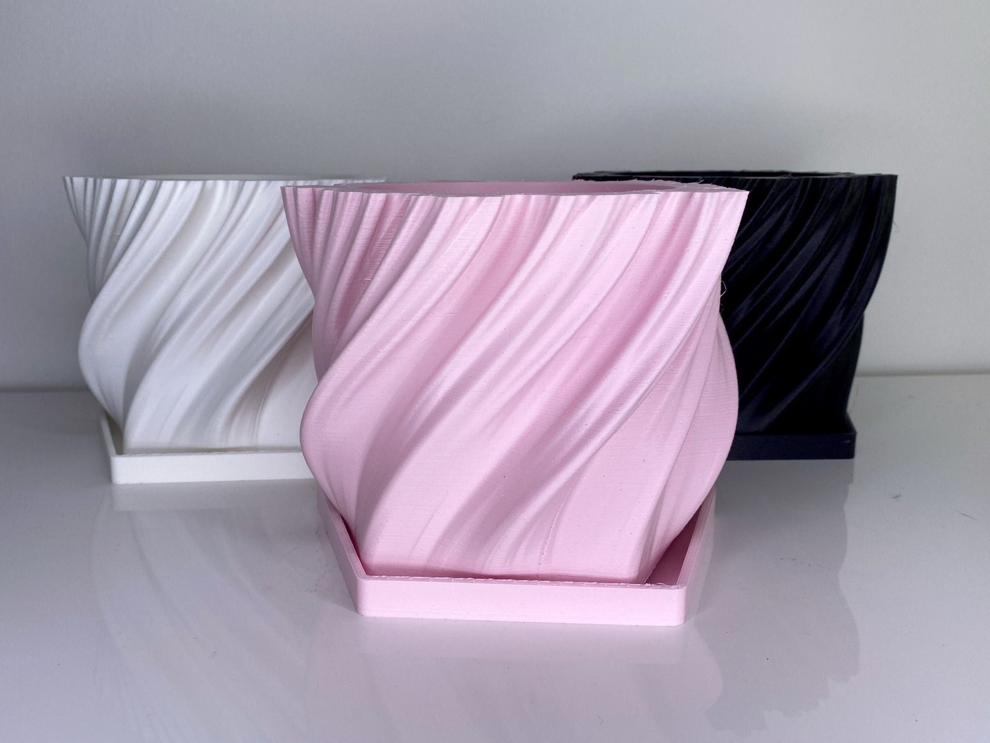 070-001 - The Bali | Planter Pot with Drainage Tray (PLANT INCLUDED WITH SMALL SIZE) - 7